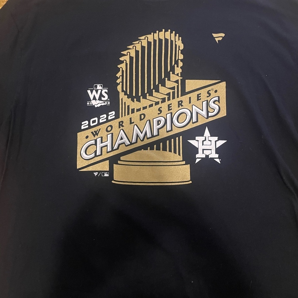 Next Level Houston Astros Shirt Mens Size 2XL 2022 World Series Champions MLB - Picture 2 of 4